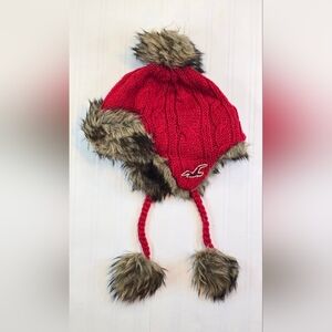 Hollister Hat with Faux Fur